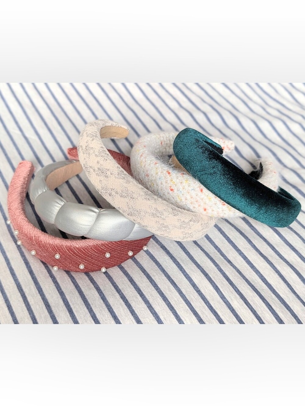 Padded Headband in multiple color and texture